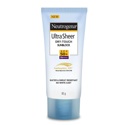 Neutrogena Ultra Sheer Sunblock SPF50+ 80ml