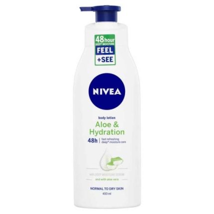 Nivea Aloe & Hydration Body Lotion Aloe Vera Normal to Dry Skin 400ml